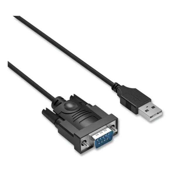 NXT Technologies™ USB to Serial Adapter, 1 ft, Black - Picture 2 of 8